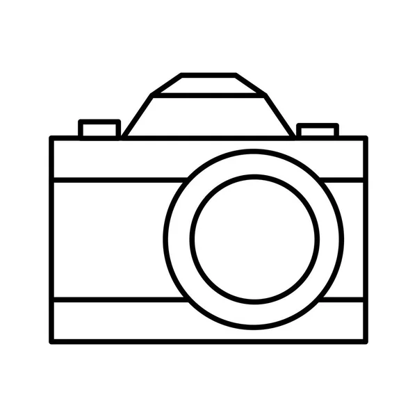 Retro fotoğraf kamera simgesi — Stok Vektör