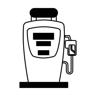 istasyonu Servisi yakıt simgesini