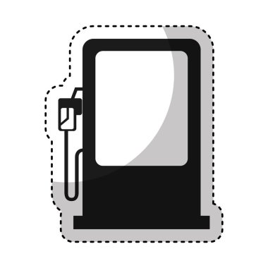 istasyonu Servisi yakıt simgesini