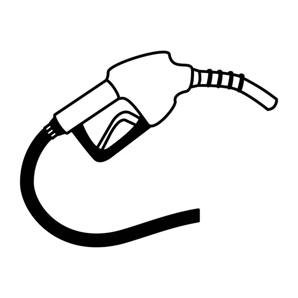 Icono de combustible de servicio de estación — Archivo Imágenes Vectoriales