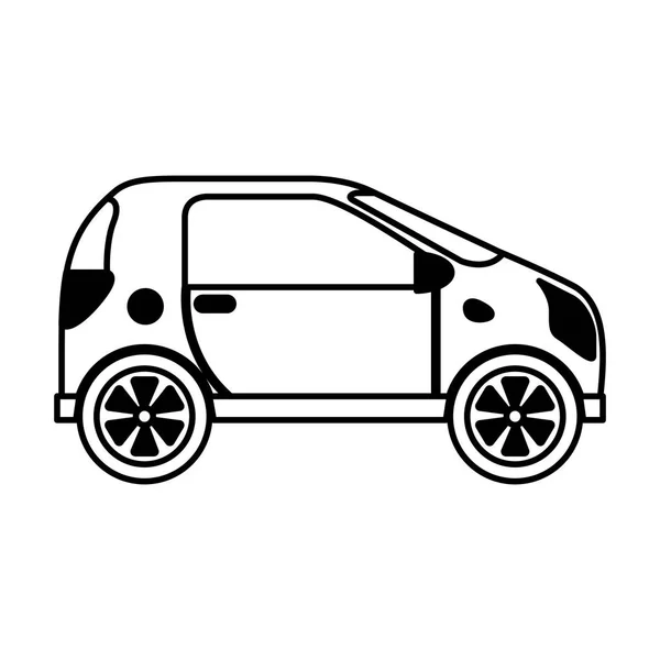 कार वाहन अलग प्रतीक — स्टॉक वेक्टर