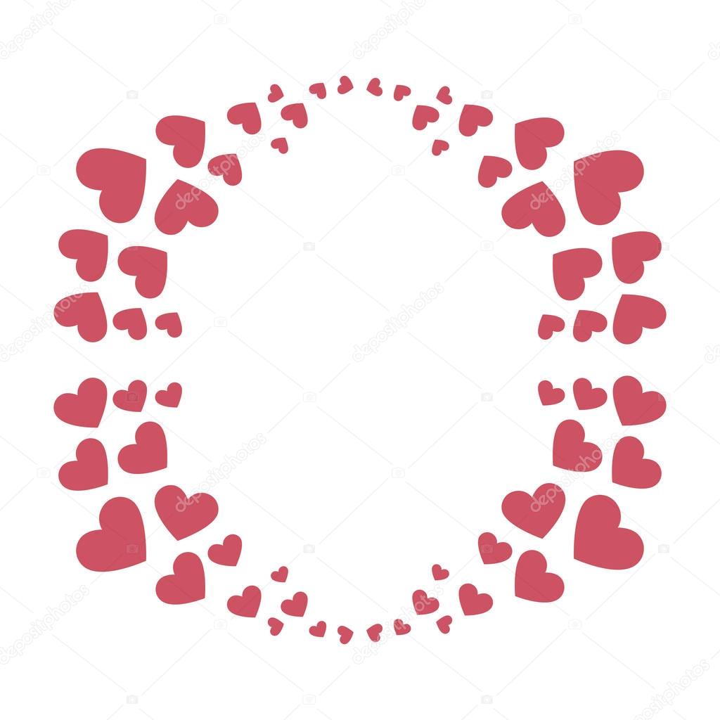 heart love card decoration