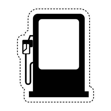 istasyonu Servisi yakıt simgesini