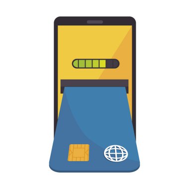 fiş makine izole simgesi