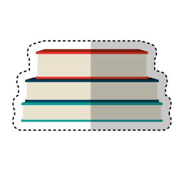 metin kitap izole simgesi