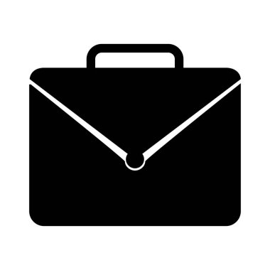 Portföy çanta izole simgesi