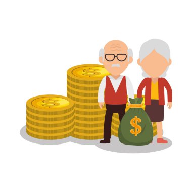 crowdfunding tasarruf konsept simgesi