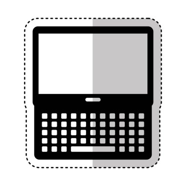 dizüstü bilgisayar izole kutsal kişilerin resmi