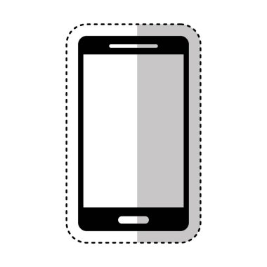 Smartphone teknoloji izole simgesi