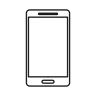 Smartphone teknoloji izole simgesi