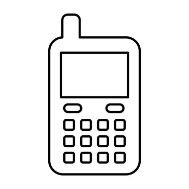 cep telefonu teknolojisi izole simgesi