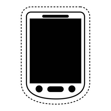 cep telefonu teknolojisi izole simgesi