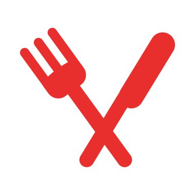 Restoran yer trafik işareti bilgi simgesi