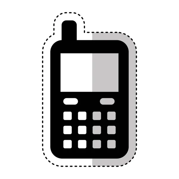 Tecnología de telefonía móvil icono aislado — Vector de stock