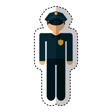 polis aracı avatar karakter