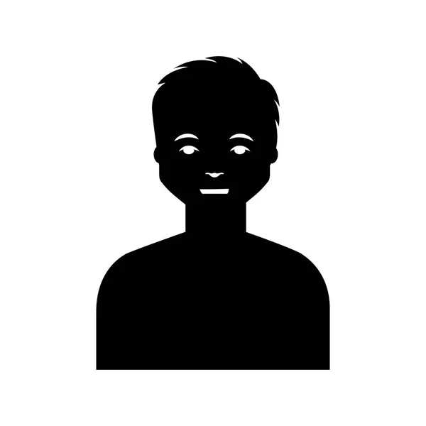 Genç adam avatar karakter — Stok Vektör