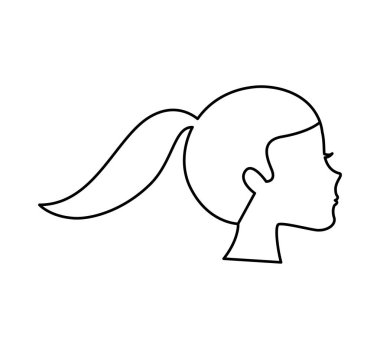 genç kadın avatar karakter