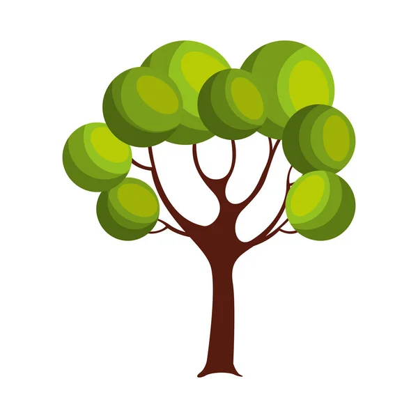 Game tree isolated icon — Stock Vector