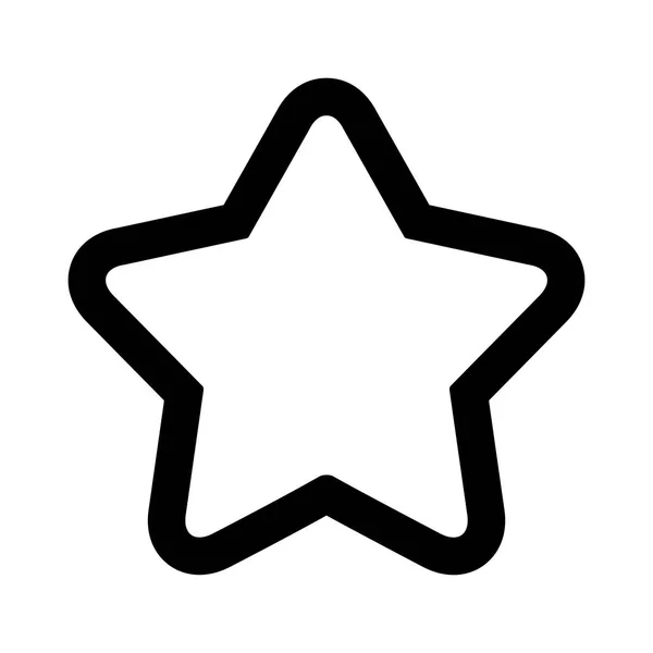 Juego estrella aislado icono — Vector de stock