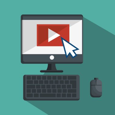 Online Eğitim izole simgesi