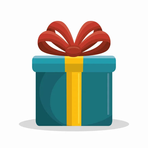 Icono de embalaje caja de regalo — Vector de stock