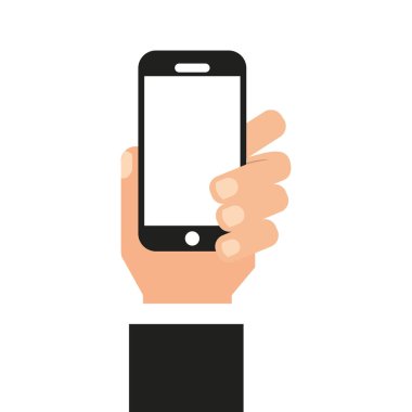 Smartphone teknoloji satırı simgesi