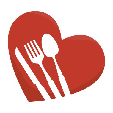 kalbinde set çatal bıçak takımı