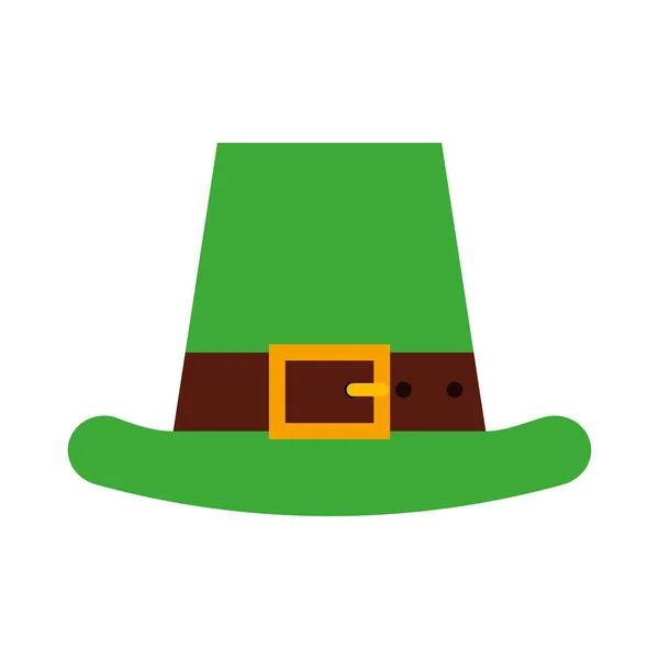 Irish elf hat icon — Stock Vector