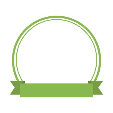 Şerit dekoratif çerçeve