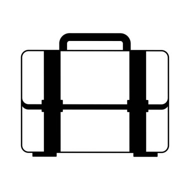 Portföy çanta izole simgesi