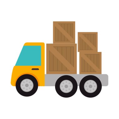 kamyon Teslimat Servisi simgesini