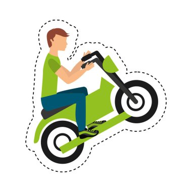 dört motosiklet aşırı spor