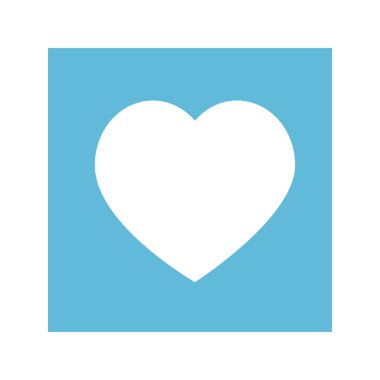 kalp bakım izole simgesi