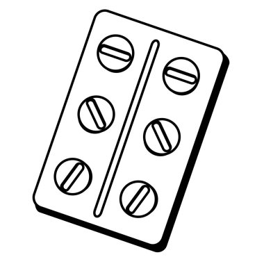 tıp uyuşturucu izole simgesi