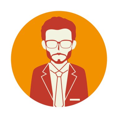 işadamı karakter avatar simge