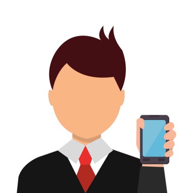 işadamı karakter avatar simge