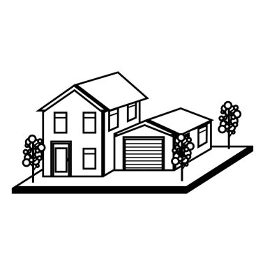 Dış şirin ev simgesini