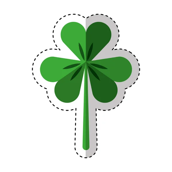 Saint patricks klaver pictogram — Stockvector