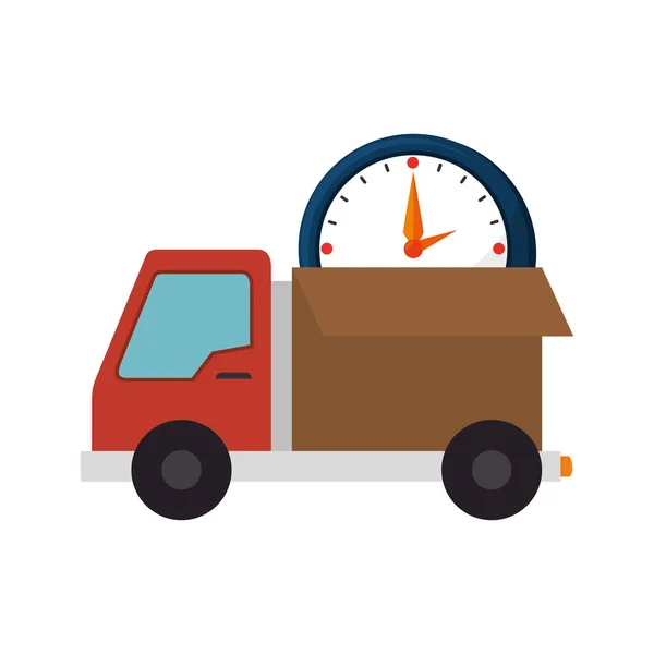 Ikona usługi dostawy samochodów ciężarowych — Wektor stockowy
