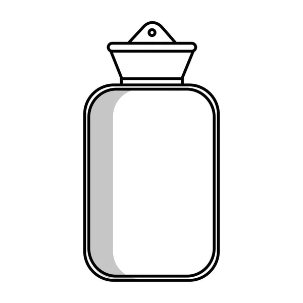 Ícone de garrafa de água médica — Vetor de Stock