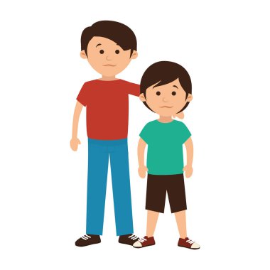 mutlu aile üyesi karakter