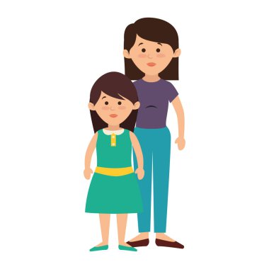 mutlu aile üyesi karakter