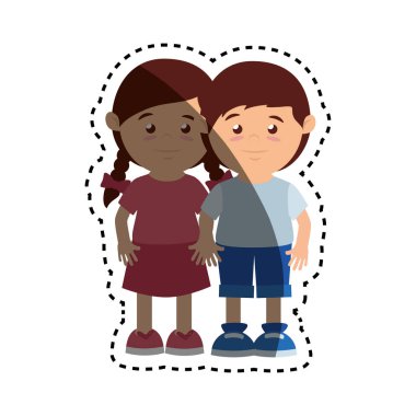 şirin çocuklar çift simgesi