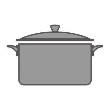 pot mutfak aracı izole edilmiş simge