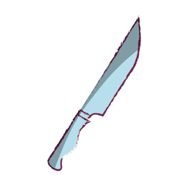 bıçak mutfak aracı izole simgesi