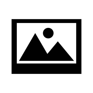 resim dosyası izole simgesi