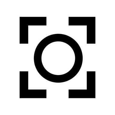 Hedef kamera fotoğraf simgesini