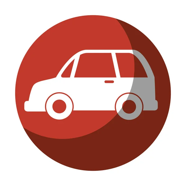 Coche sedán vehicle icon — Archivo Imágenes Vectoriales