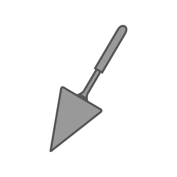 Spatula kitchen tool isolated icon — Stock Vector