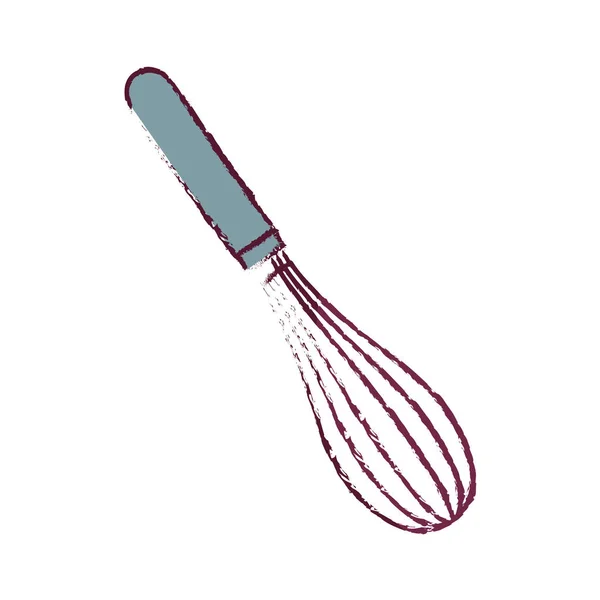 Mixer kitchen tool isolated icon — Stock Vector